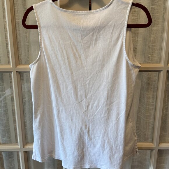 J. Jill V Neck Tank Top Tee - Picture 3 of 3
